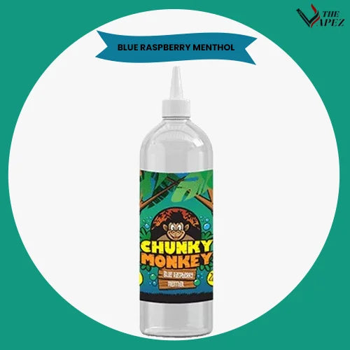 Chunky Monkey 200ml E-Liquids-Blue Raspberry Menthol