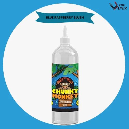 Chunky Monkey 200ml E-Liquids-Blue Raspberry Slush