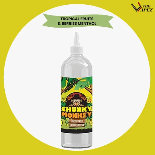 Chunky Monkey 200ml E-Liquids-Tropical Fruits & Berries Menthol