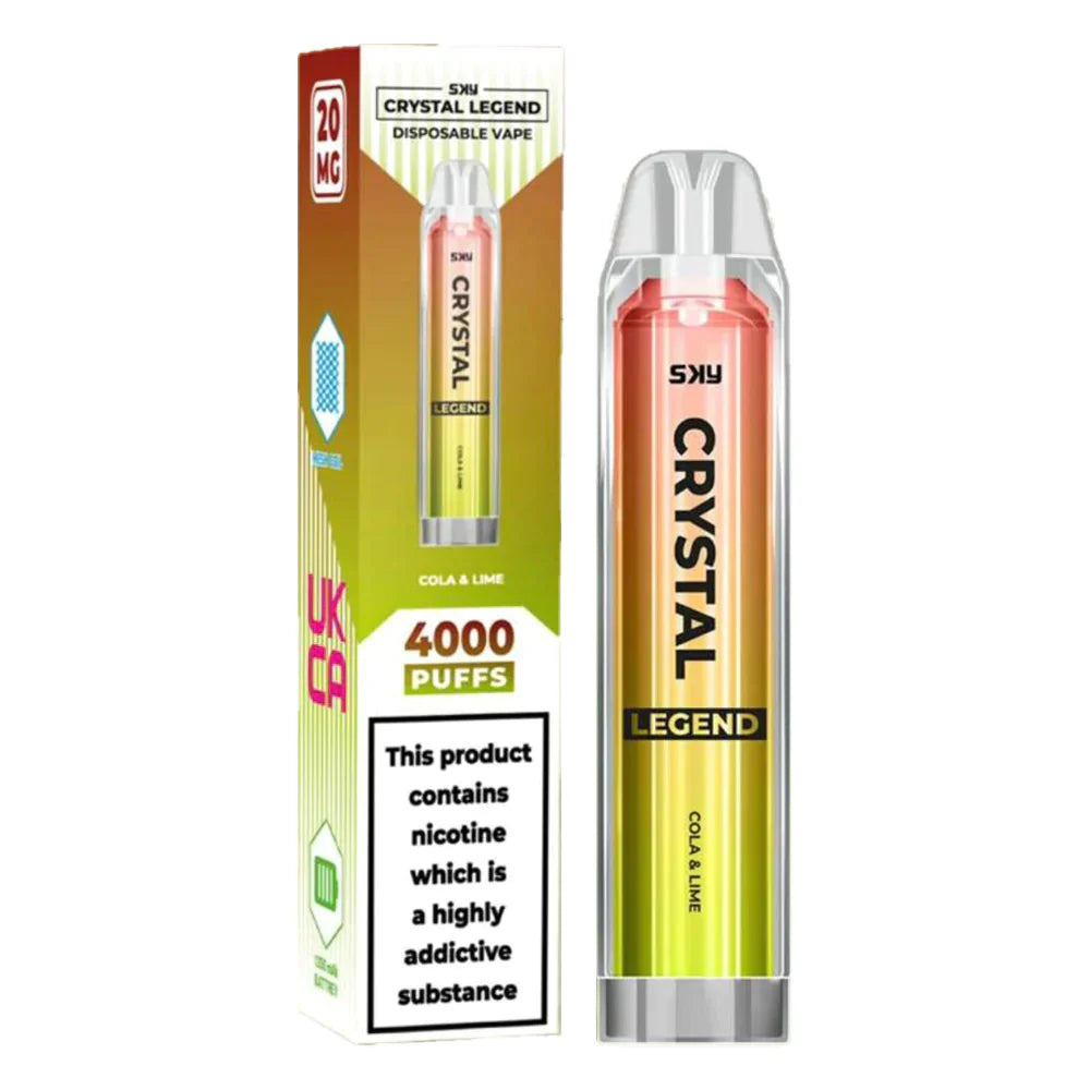 Crystal Legend 4000 Puffs Disposable Vape