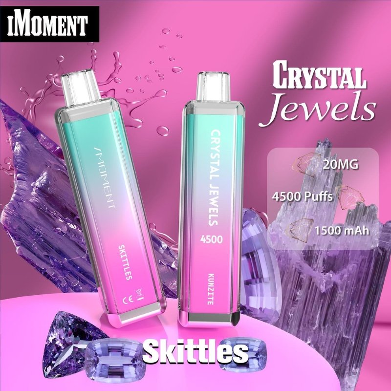 Crystal Jewels 4500 Disposable Vape Pod Puff Bar Device vapeclubuk.co.uk