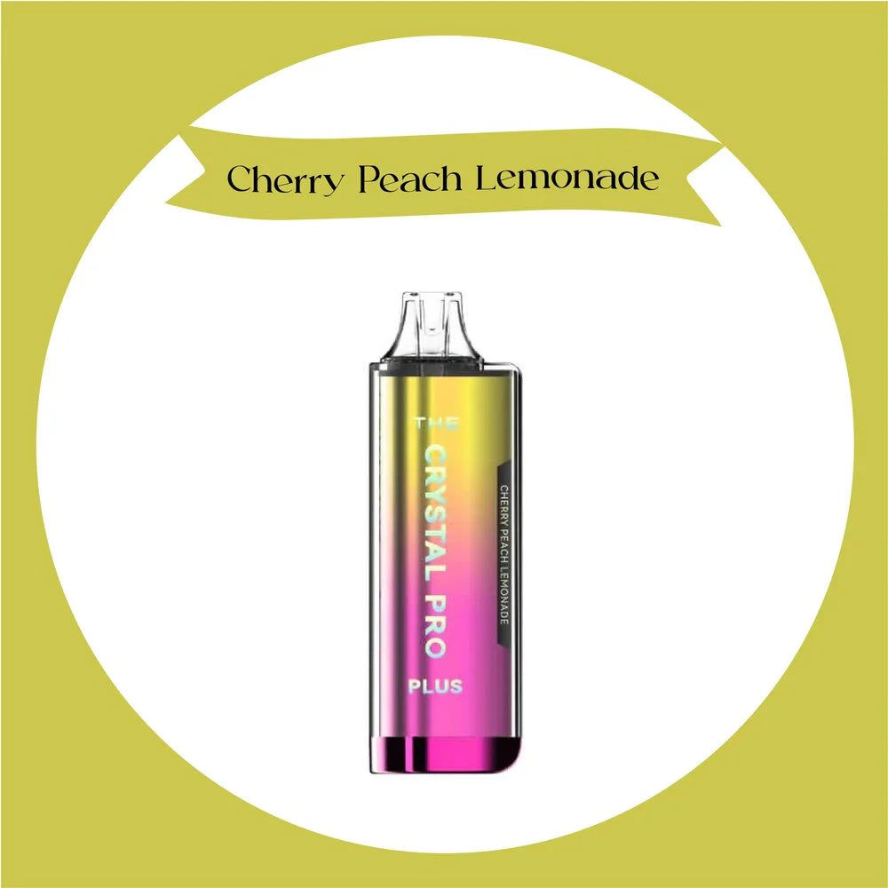 The Crystal Pro Plus 4000 Puffs-Cherry Peach Lemonade