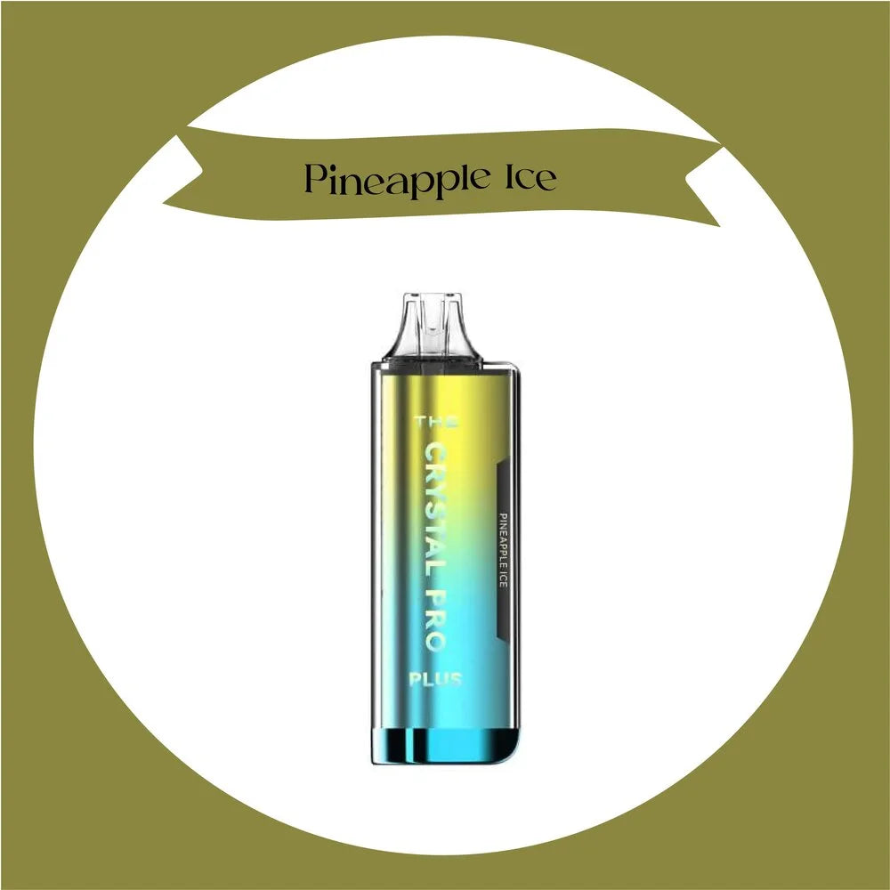 The Crystal Pro Plus 4000 Puffs-Pineapple Ice