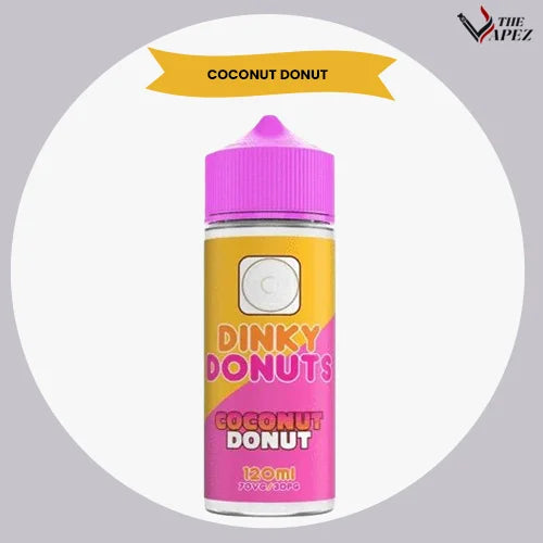 Dinky Donuts 100ml-Coconut Donut