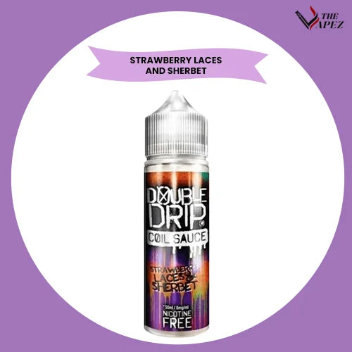 Double Drip 50ml-Strawberry Laces & Sherbet