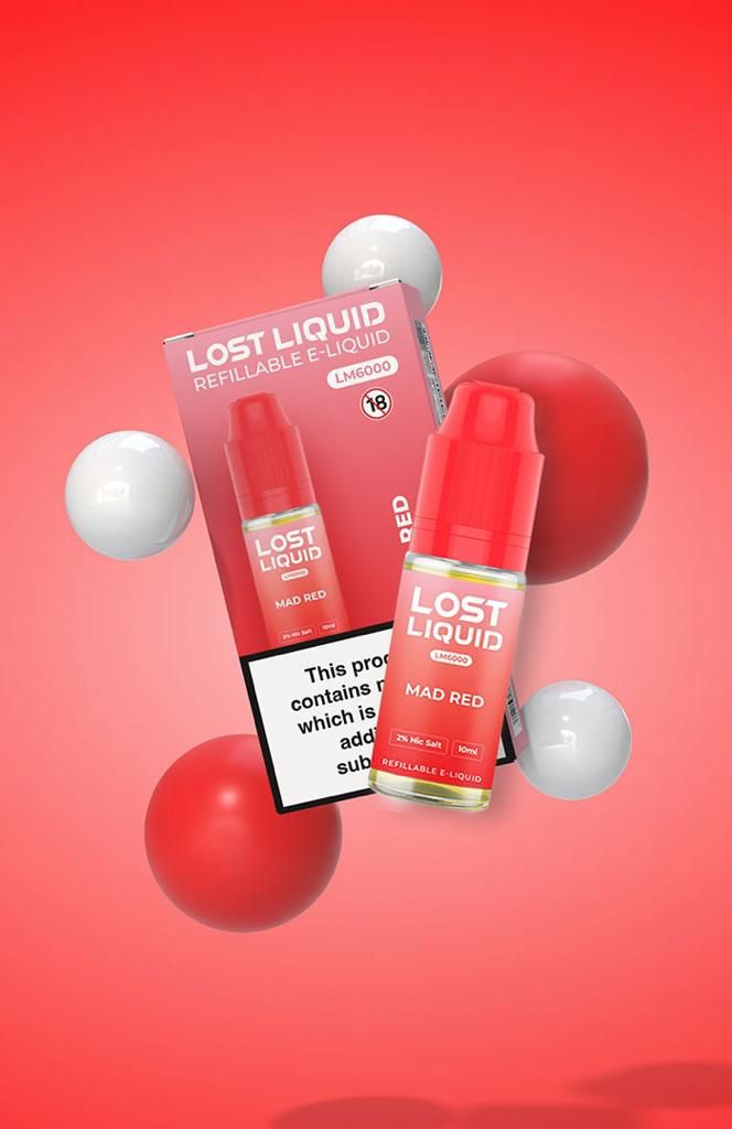 Lost liquid 10ML Nic Salts (Box of 10)