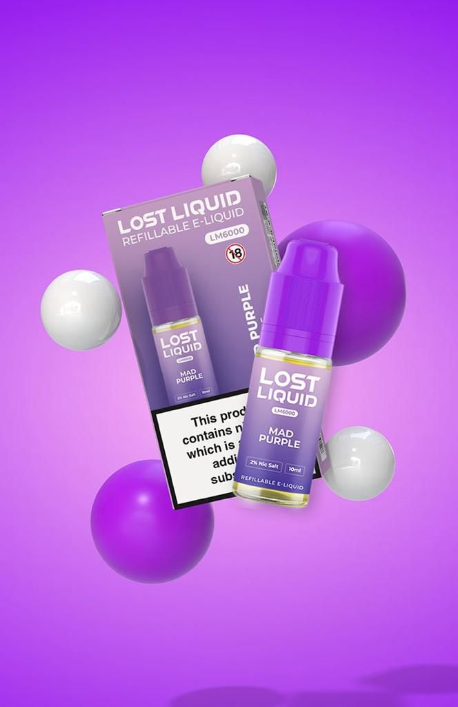 Lost liquid 10ML Nic Salts (Box of 10)