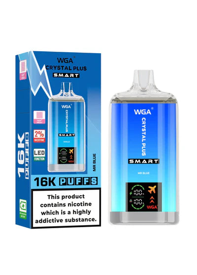 WGA Crystal Plus Smart 16000+ Puffs Disposable Vape