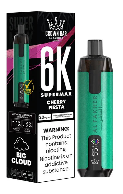 Al Fakher Supermax 6000 Puffs Disposable Vape