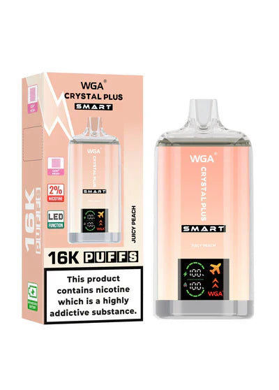 WGA Crystal Plus Smart 16000+ Puffs Disposable Vape