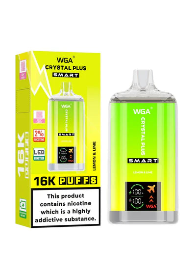 WGA Crystal Plus Smart 16000+ Puffs Disposable Vape