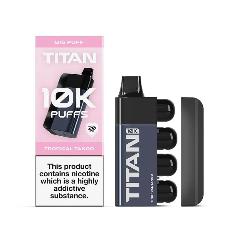 Titan 10K Puffs Disposable Vape Pod Kit ( Box of 5)