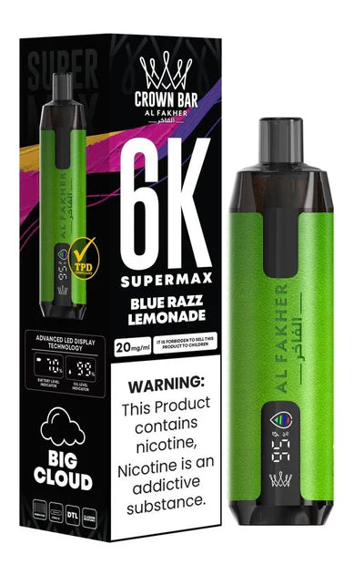 Al Fakher Supermax 6000 Puffs Disposable Vape