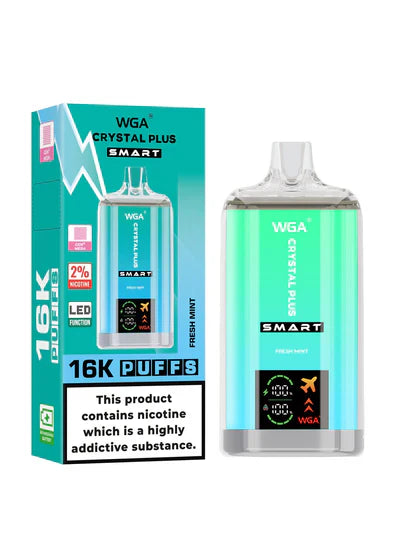 WGA Crystal Plus Smart 16000+ Puffs Disposable Vape