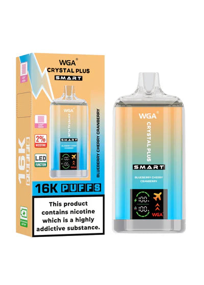 WGA Crystal Plus Smart 16000+ Puffs Disposable Vape