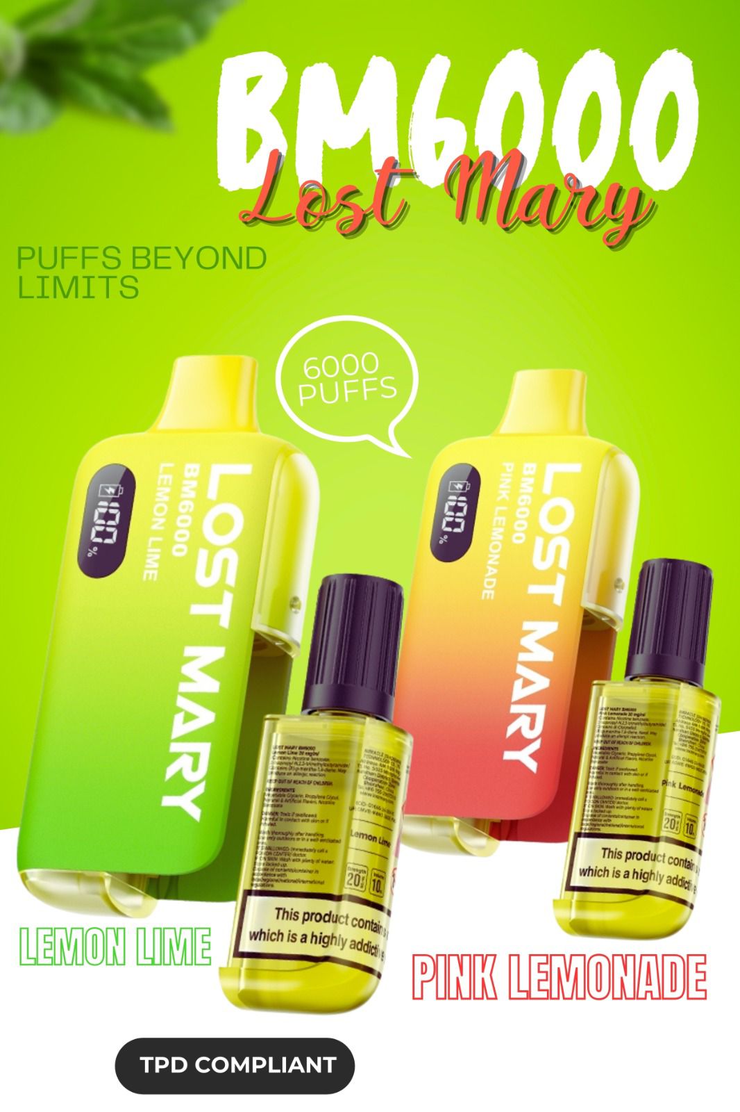 Lost Mary BM6000 Disposable Vape Kit