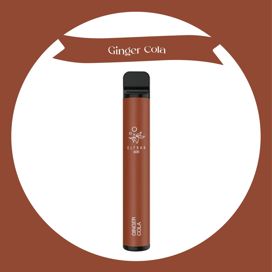 Elf Bar 600 Puffs-Ginger Cola