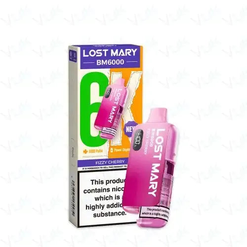 Lost Mary Bm6000 fizzy cherry