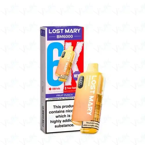 Lost Mary Bm6000 fruit punch