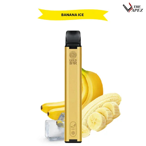 Gold Bar 600 Puffs-Banana Ice