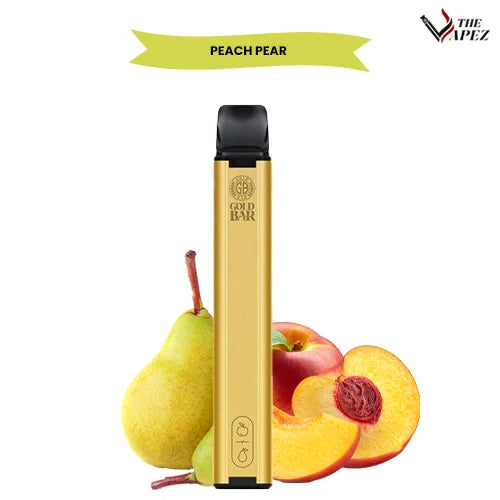 Gold Bar 600 Puffs-Peach Pear