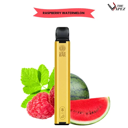 Gold Bar 600 Puffs-Raspberry Watermelon