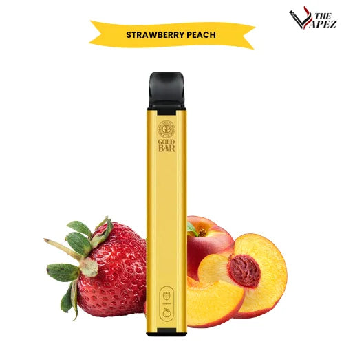 Gold Bar 600 Puffs-Strawberry Peach