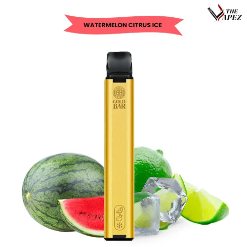 Gold Bar 600 Puffs-Watermelon Citrus Ice