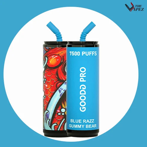 Goodg Pro 7500 Puffs-Blue Razz Gummy Bear