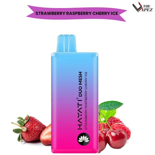 Hayati Duo Mesh 7000 Puffs-Strawberry Raspberry Cherry ice