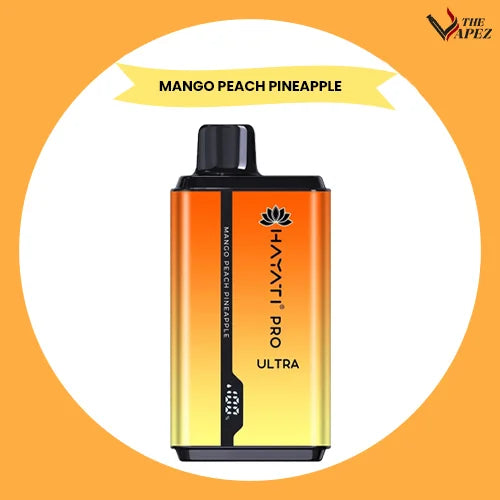 Hayati Pro Ultra 15000 Puffs-Mango Peach Pineapple