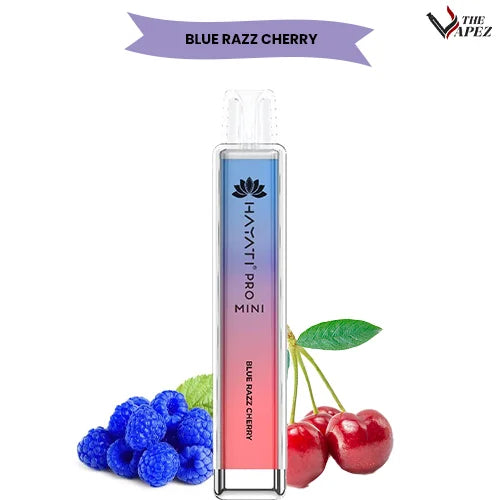 Hayati Pro Mini 600 Puffs-Blue Razz Cherry