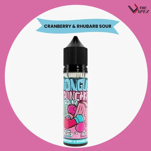 Joe's Juice Tongue Puncher 50ml-Cranberrt & Rhubarb Sour