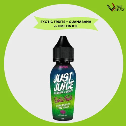 Just Juice 50ml-Exotic Fruits - Guanabana & Lime On Ice