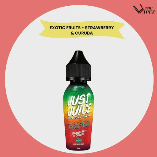 Just Juice 50ml-Exotic Fruits - Strawberry & Curuba