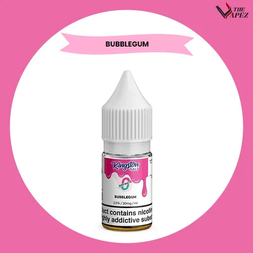 Kingston Salt E-Liquid 10ml-Bubblegum