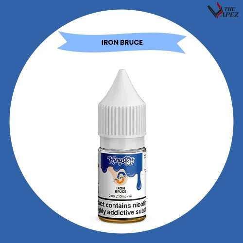 Kingston Salt E-Liquid 10ml-Iron Bruce