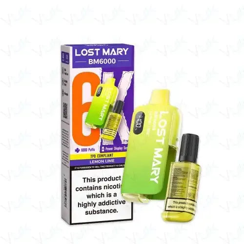 Lost Mary Bm6000 lemon lime