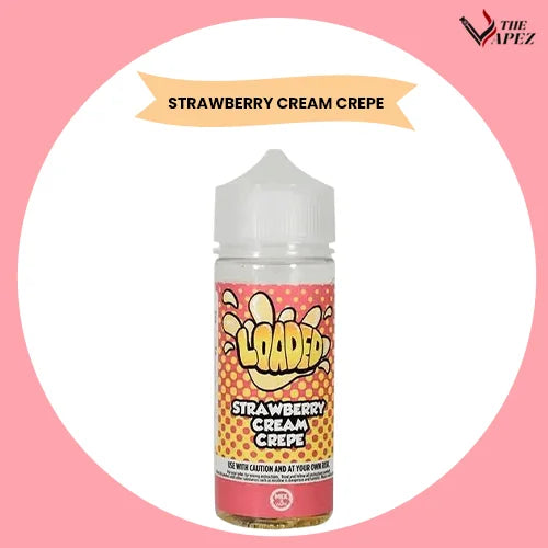 Loaded 100ml-Strawberry Cream Crepe