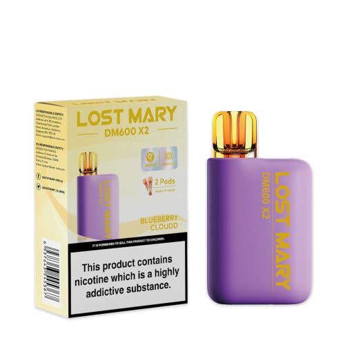 Lost Mary DM600 X2 Disposable Vape Box of 10 