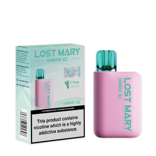 Lost Mary DM600 X2 Disposable Vape Box of 10 