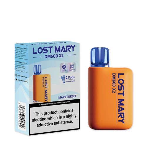 Lost Mary DM600 X2 Disposable Vape Box of 10