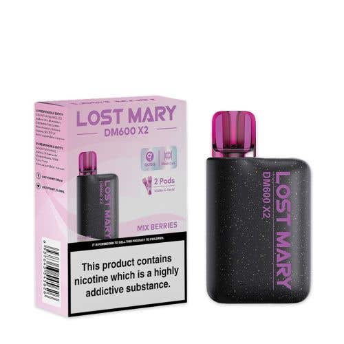 Lost Mary DM600 X2 Disposable Vape Box of 10 