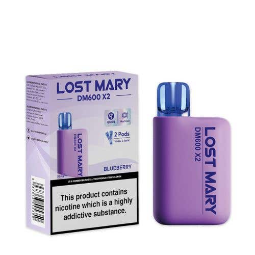 Lost Mary DM600 X2 Disposable Vape Box of 10