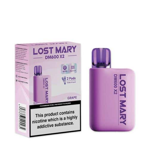 Lost Mary DM600 X2 Disposable Vape Box of 10