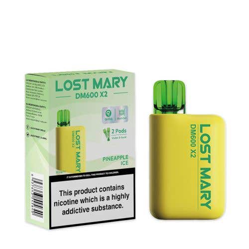 Lost Mary DM600 X2 Disposable Vape Box of 10 