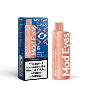 Lost Mary Mad Eyes Hoal 600 Puffs Disposable Vape Box of 10