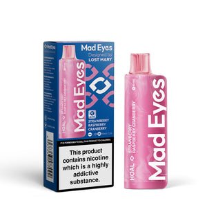 Lost Mary Mad Eyes Hoal 600 Puffs Disposable Vape Box of 10 