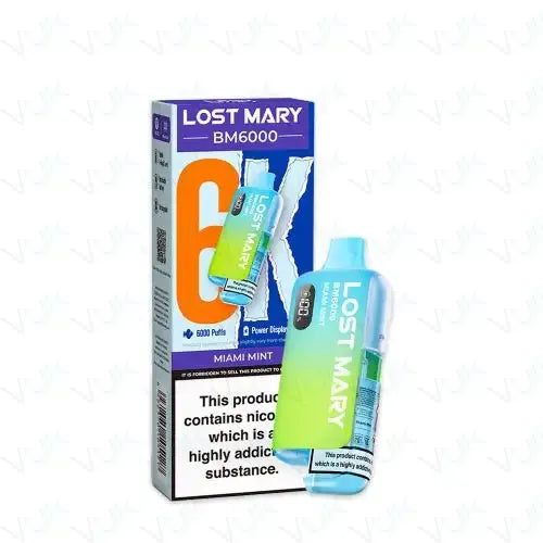 Lost Mary Bm6000 miami mint