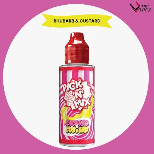 Pick N Mix 100ml-Rhubarb & Custard